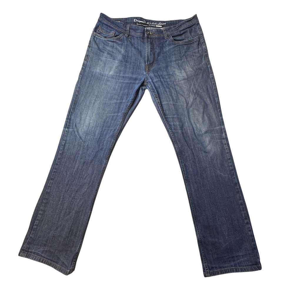 Buffalo Jeans Mens 36x32 (37x31) Blue Spencer Slim Fit Dark Wash Denim ML14858M